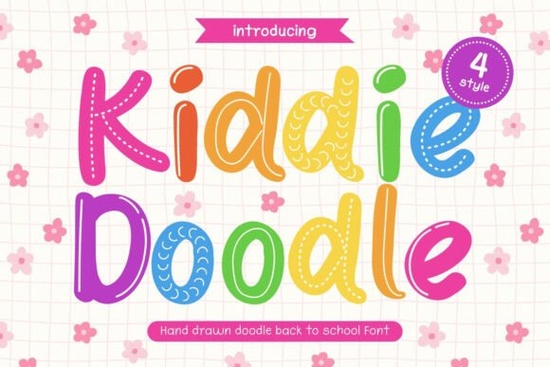 Kiddie Doodle Font